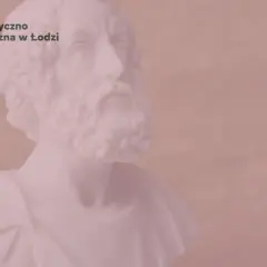 Popiersie Homera, legendarnego greckiego poety, autora Iliady i Odysei. Akademia Humanistyczno-Ekonomiczna w Łodzi.