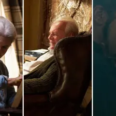 Wzruszające filmy o alzheimerze: starsza pani, starszy pan w fotelu, dwóch mężczyzn w uścisku.