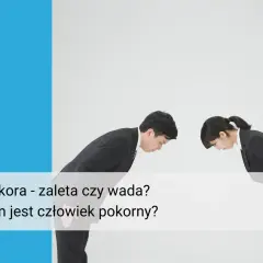 Dwoje ludzi w garniturach kłania się sobie. Czy to pokora, zaleta czy wada? Kim jest człowiek pokorny?