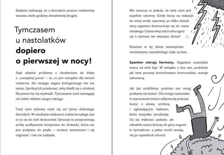 Dlaczego rodzice tak cię wkurzają? Bo ich rytm dobowy jest inny. Jak to zmienić? Zrozumieć, że to hormony nastolatka rządzą snem.