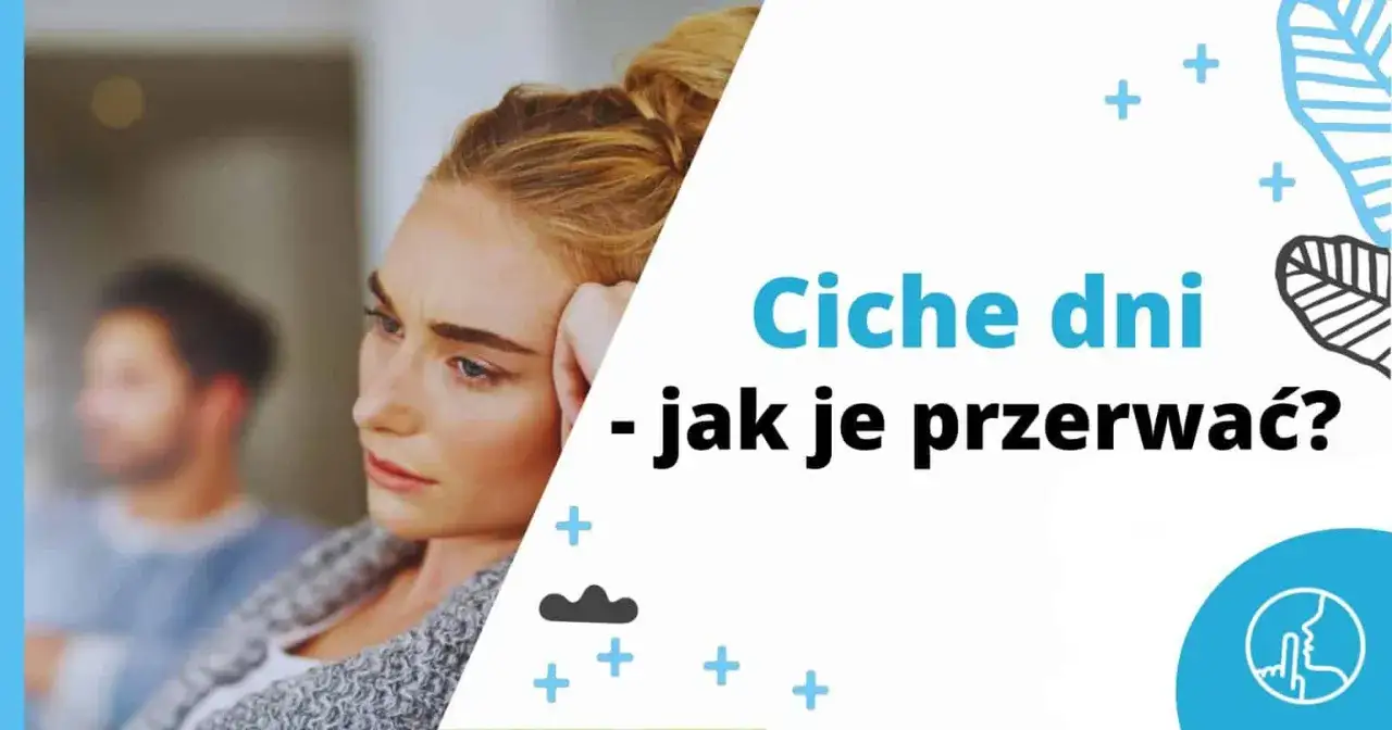 Smutna kobieta z mężczyzną w tle. Tytuł: 